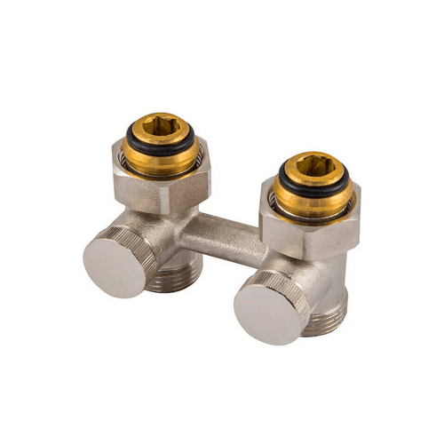 Узел подключения Schlosser G 3/4 x 3/4 D=50мм, проходной, EURO KONUS