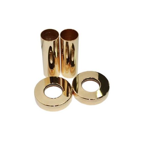 Комплект декоративных трубок SR Rubinetterie 70хD 18-20-1/2" цвет золото