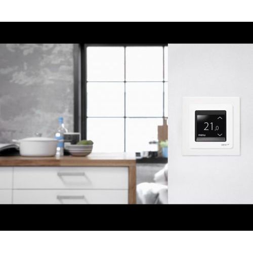 Терморегулятор DEVIREG™ TOUCH программируемый цвет полярно-белый