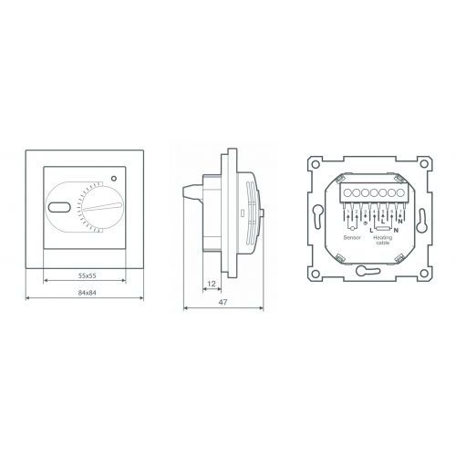 Терморегулятор Thermoreg TI-200 Design