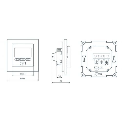 Терморегулятор Thermoreg TI-950 Design