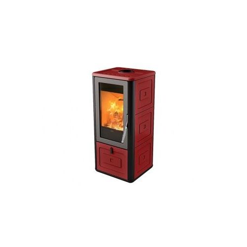 Печь-камин MCZ Chari Bordeaux