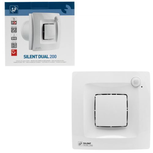 Накладной вентилятор Soler Palau SILENT DUAL 200