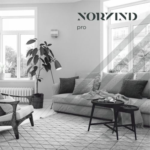 Клапан NORVIND PRO приточный вентиляционный  с выходом в оконный откос