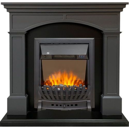 Каминокомплект Langford - Серый графит с очагом Aspen Black