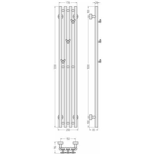 Кантата PRO 1200х150