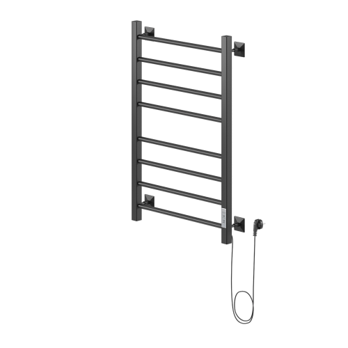 Полотенцесушитель электрический НИКА STEP 3 80/40, Ral 9005