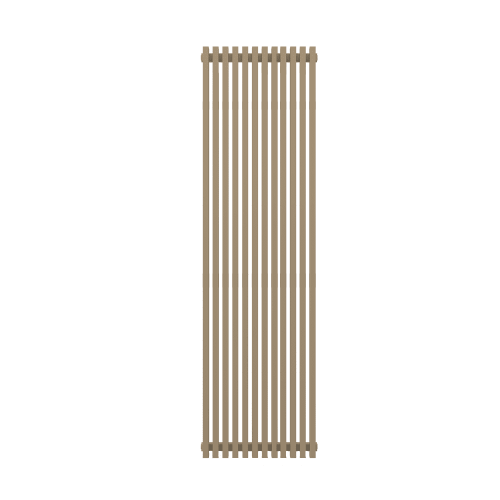 Радиатор КЗТО QUADRUM 50 V 1500-12 Светло-бежевый муар