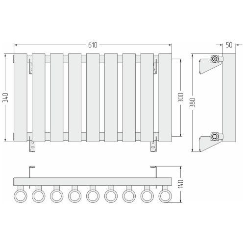 Кумир-0 300х610 9 секций