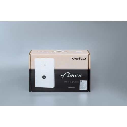 Водонагреватель VEITO Flow E7, проточный, напорный (7,5 кВт), 220В / 1ф)