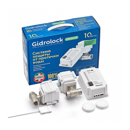 Комплект Gidrоlock Premium PLUS RADIO WI-FI G-LOCK 1/2