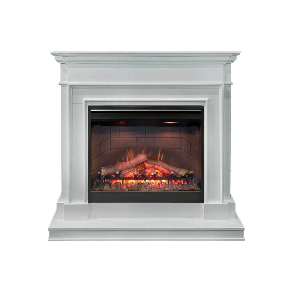 Каминокомплект Newport - Белый с очагом Symphony 26'' DF2608-INT