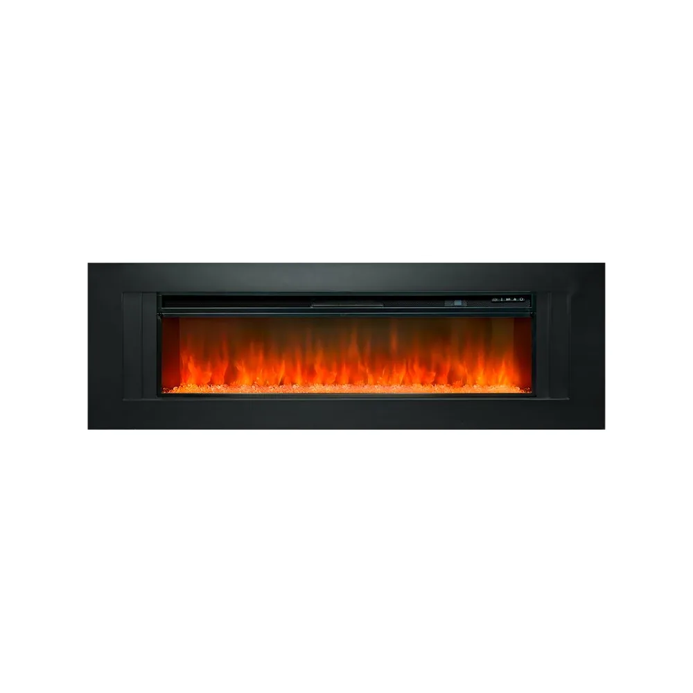 Каминокомплект Line 60 - Черный с очагом Vision 60 LED