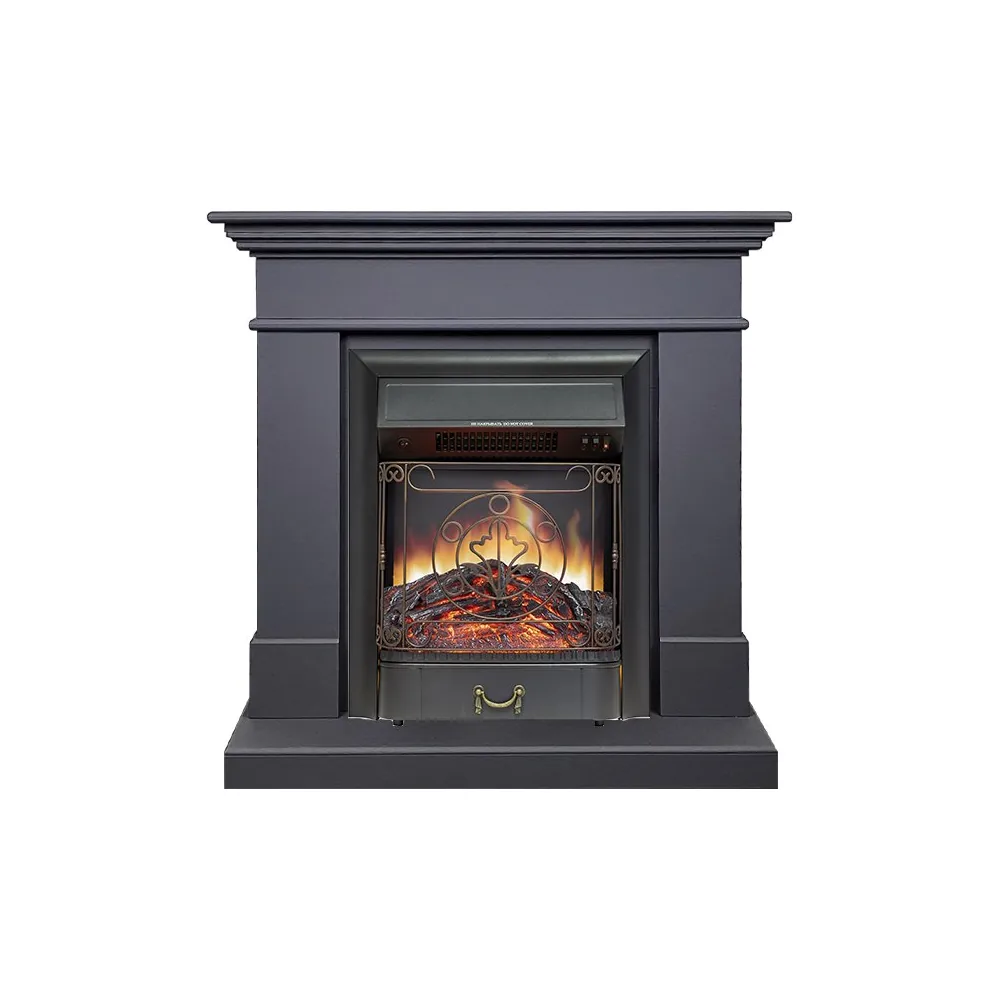 Каминокомплект California SFT (Разборный) - Серый графит с очагом Majestic FX Black