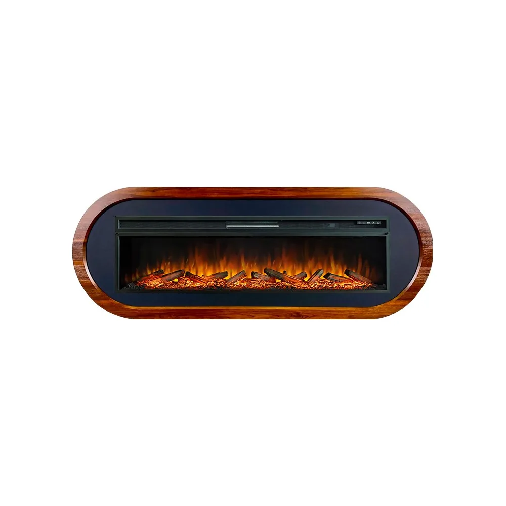 Каминокомплект Ellipse - Орех ноче с очагом Vision 60 LOG LED_