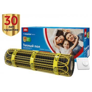 Мат нагревательный 2НК 375Вт/2,5 кв.м Мастер с терморегулятором Национальный комфорт