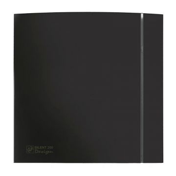 Накладной вентилятор Soler Palau SILENT-200 CZ BLACK DESIGN 4C