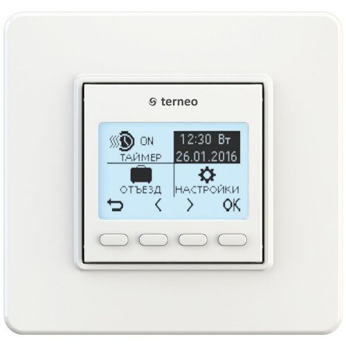 Терморегулятор TERNEO PRO белый