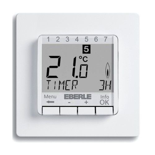 Терморегулятор EBERLE FIT 3F white