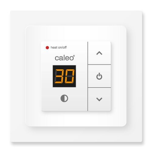 Терморегулятор CALEO 720 с адаптерами, встраиваемый