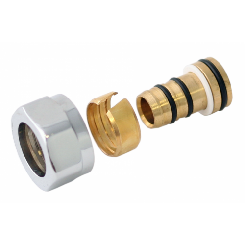 Переходник на металлопласт GW М22х1,5-?16x2 SATIN