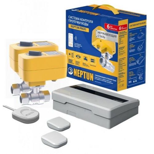 Система Neptun PROFI WiFi 3/4 контроль от протечки воды