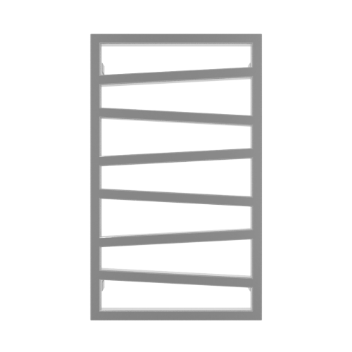 Радиатор TERMA ZigZag 835-500 CHROM