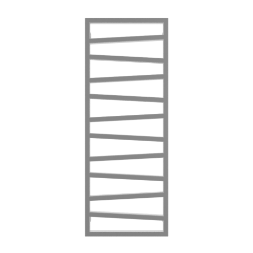 Радиатор TERMA ZigZag 1310-500 CHROM
