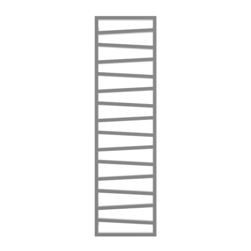 Радиатор TERMA ZigZag 1780-500 CHROM