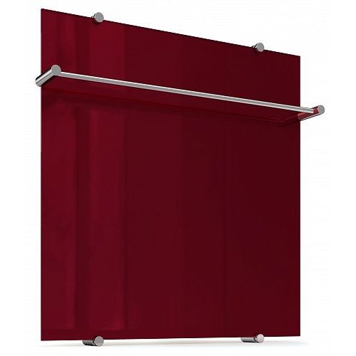 Электрический полотенцесушитель Flora 60x60 Бордовый