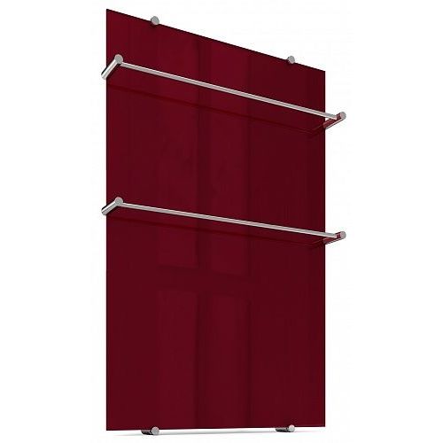 Электрический полотенцесушитель Flora 90x60 Бордовый