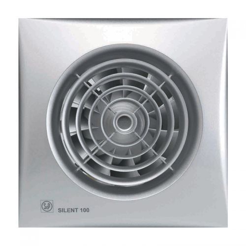 Накладной вентилятор Soler Palau SILENT-100 CZ SILVER