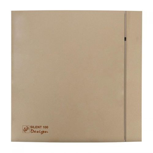 Накладной вентилятор Soler Palau SILENT-100 CZ CHAMPAGNE DESIGN 4C