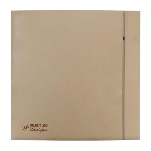 Накладной вентилятор Soler Palau SILENT-200 CZ CHAMPAGNE DESIGN 4C