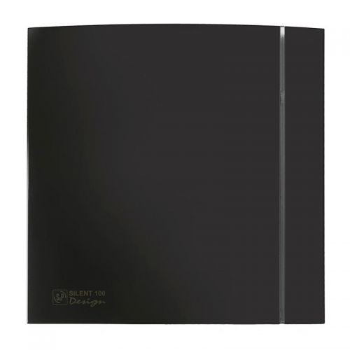 Накладной вентилятор Soler Palau SILENT-100 CRZ BLACK DESIGN 4C