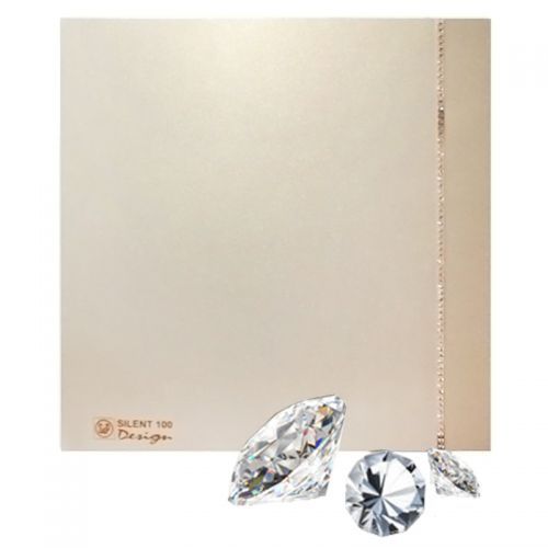 Накладной вентилятор Soler Palau SILENT-100 CZ IVORY DESIGN SWAROVSKI