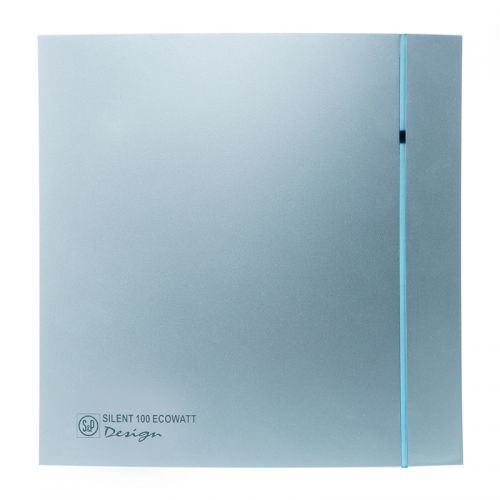 Накладной вентилятор Soler Palau SILENT-100 CZ SILVER DESIGN ECOWATT