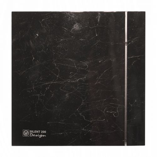Накладной вентилятор Soler Palau SILENT-200 CRZ MARBLE BLACK DESIGN 4C