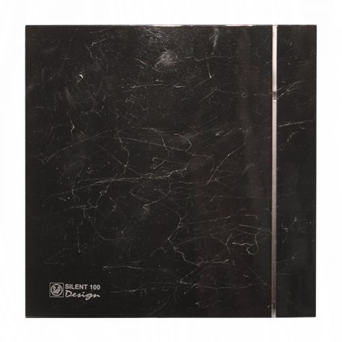 Накладной вентилятор Soler Palau SILENT-100 CRZ MARBLE BLACK DESIGN 4C