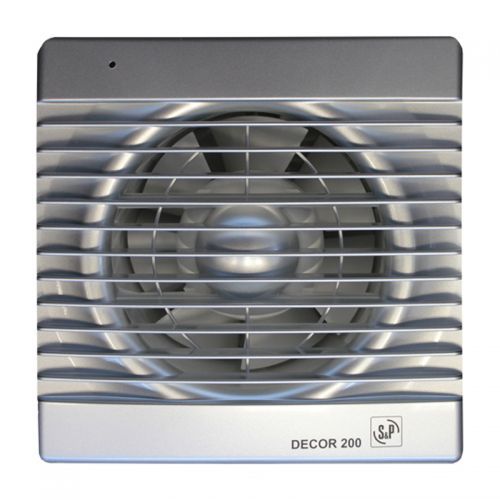 Накладной вентилятор Soler Palau DECOR-200C SILVER
