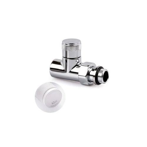 Запорный клапан прямой SR Rubinetterie Tondera 1/2", белый