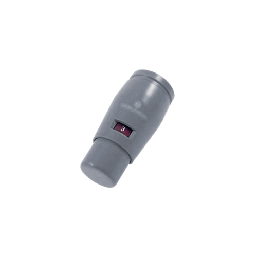 Термостатическая головка Schlosser MINI М30*1,5, Ral 9007