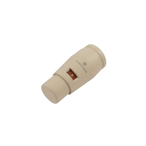 Термостатическая головка Schlosser MINI М30*1,5, Ral 9001
