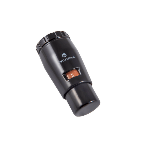 Термостатическая головка Schlosser MINI M30x1,5, Черный
