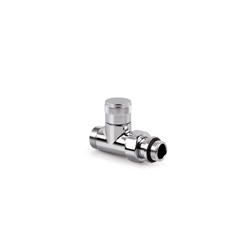 Прямой запорный вентиль SR Rubinetterie Tondera 1/2"х3/4" E, цвет хром