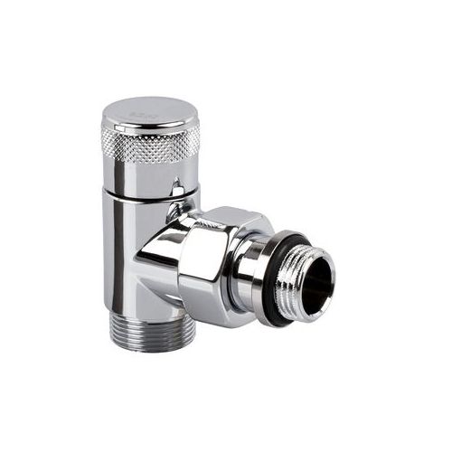 Угловой запорный вентиль SR Rubinetterie Tondera 1/2"х3/4" E, цвет хром