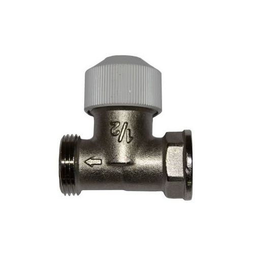 Вентиль SR Rubinetterie прямой ВР-НР 1/2"х3/4", термостатический, без хвостовика