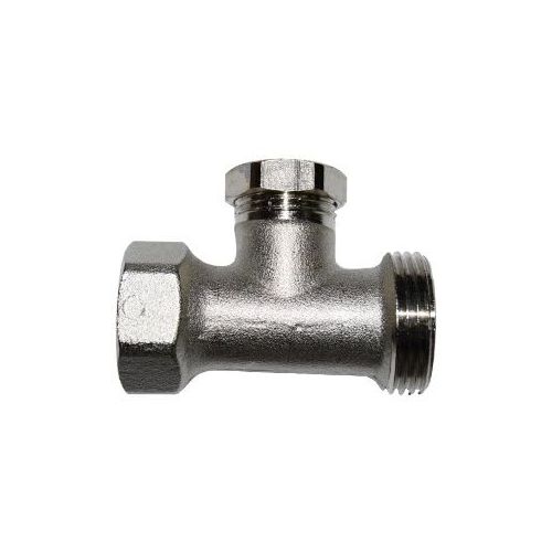 Клапан запорный SR Rubinetterie прямой ВР-НР 1/2"х3/4", без хвостовика