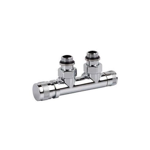 Узел нижнего подключения SR Rubinetterie угловой 1/2"х3/4"Е Хром (левый)