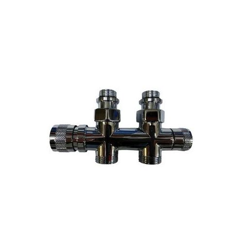 Узел нижнего подключения SR Rubinetterie прямой 1/2"х3/4"Е Хром